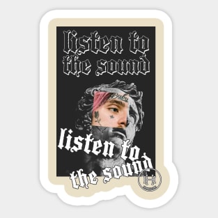 Listen to the Sound Sticker